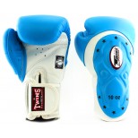 Боксерские перчатки Twins Special (BGVL-6-MK white/light blue)